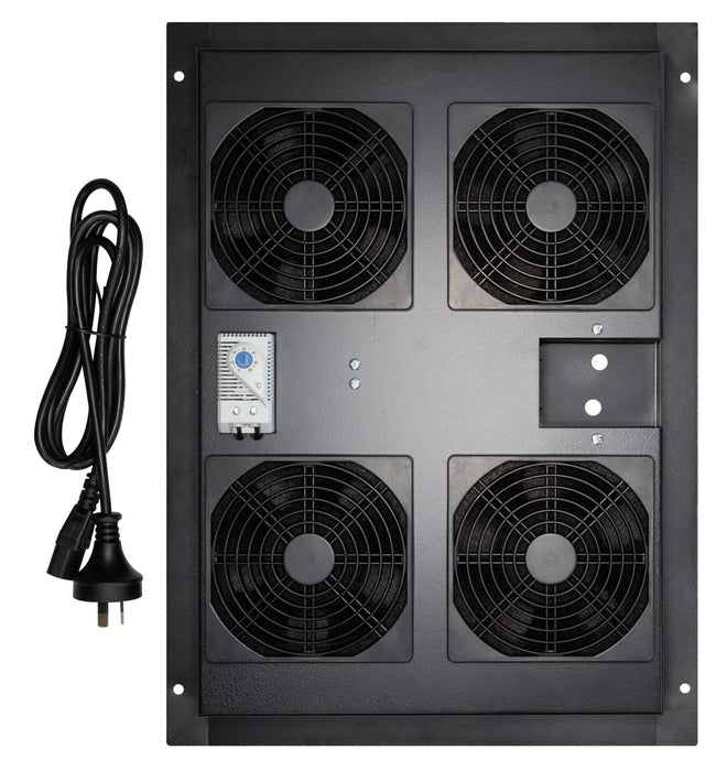 DYNAMIX Replacement Drop in Fan Tray for ST Series Cabinets. Includes Thermostat