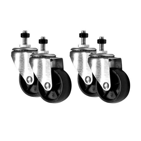 DYNAMIX AV Rack castor kit, 4pcs/ set 90mm High. - LX2001 - Homewares, Outdoor, Phone Accessories, Cases, Speakers, Headphones + More -