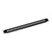 DYNAMIX AV Rack 1RU metal blanking panel with vented holes, with #10-32 & #10-32