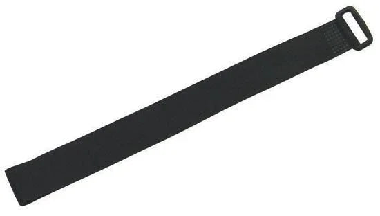 DYNAMIX Hook & Loop Cable Tie, 300mm x 20mm, BLACK Colour (Packs of 10) - LX2001 - Homewares, Outdoor, Phone Accessories, Cases, Speakers, Headphones + More -