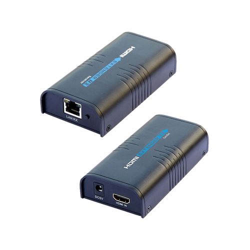 LENKENG HDMI 1.3 Extender over IP Cat5E/6 Network Cable Kit. Includes Transmitte