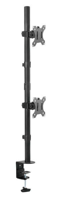 BRATECK 13"-32" Dual Vertical Articulating Monitor Stand. Max Load 8kgs per Moni