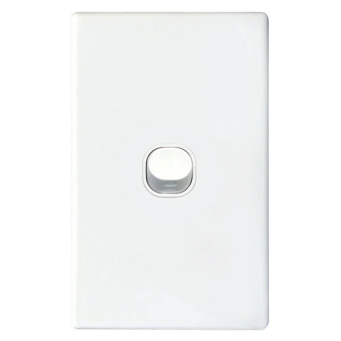 TRADESAVE Slim 16A 2-Way Vertical 1 Gang Switch. Moulded in Flame Resistant Poly - LX2001 - Homewares, Outdoor, Phone Accessories, Cases, Speakers, Headphones + More -