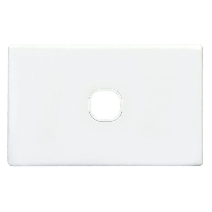 TRADESAVE Slim Switch Plate ONLY. 1 Gang. Accepts all Tradesave Mechanisms. Moul - LX2001 - Homewares, Outdoor, Phone Accessories, Cases, Speakers, Headphones + More -
