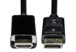 DYNAMIX 2m DisplayPort 1.2 to HDMI 1.4 Monitor cable. Max Max Res: 4K@30Hz