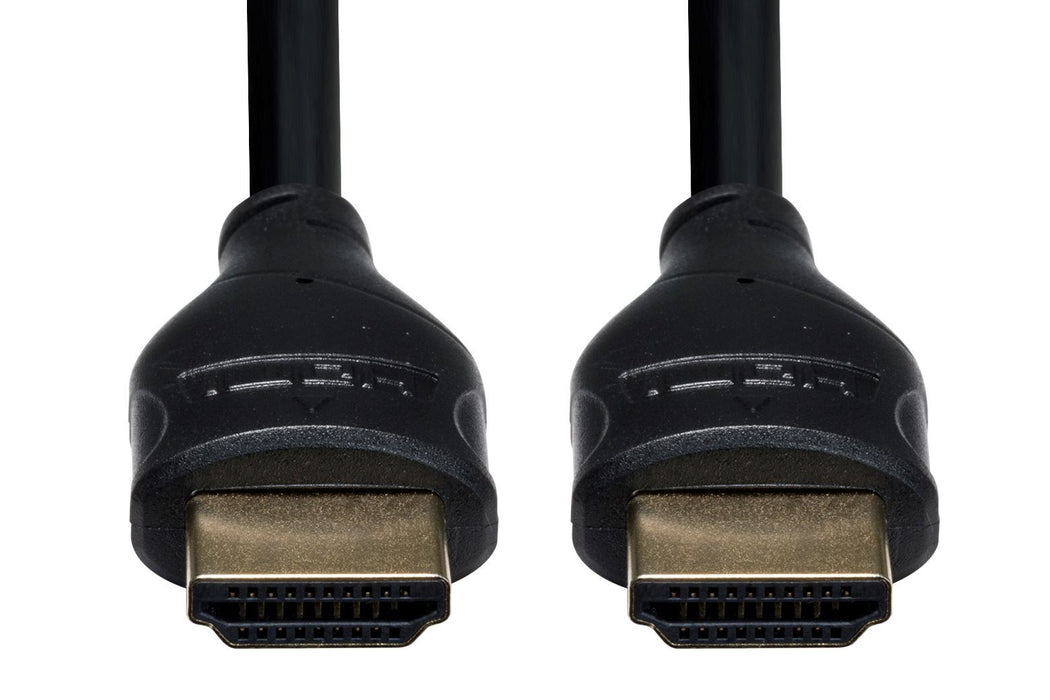 DYNAMIX 1m HDMI 10Gbs Slimline HighSpeed Cable Ethernet 4K2K@24/30Hz (3840x2160)