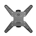 BRATECK 23''-55'' Full motion TV wall mount bracket. Extend, tilt and swivel. VE