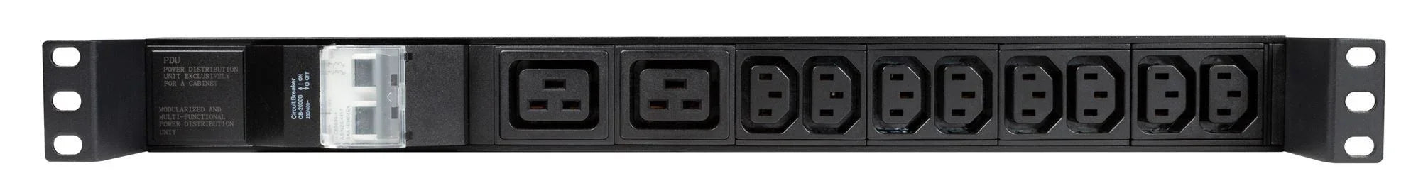 DYNAMIX 10 Outlet Horizontal Power Rail (8x 10A IEC C13 & 2x 16A IEC C19). with - LX2001 - Homewares, Outdoor, Phone Accessories, Cases, Speakers, Headphones + More -