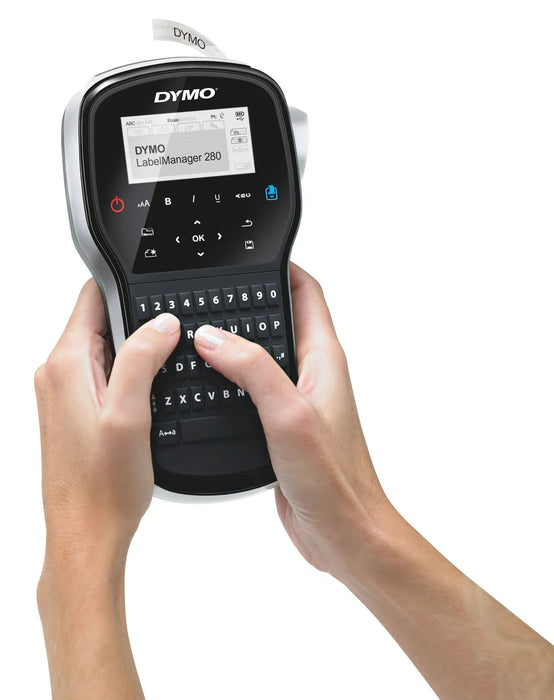 DYMO LabelManager 280P Portable Label Maker with QWERTY Keyboard. Quick and easy - LX2001 - Homewares, Outdoor, Phone Accessories, Cases, Speakers, Headphones + More -