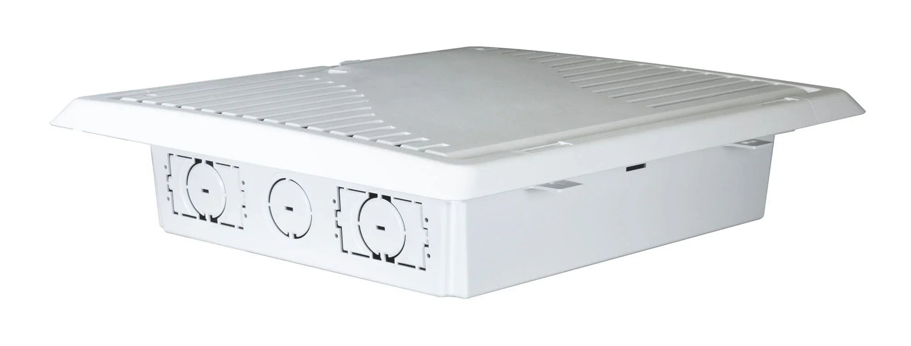 DYNAMIX 18" Recessed Plastic Network Enclosure WiFi Ready Slim Vented Lid - LX2001 - Homewares, Outdoor, Phone Accessories, Cases, Speakers, Headphones + More -
