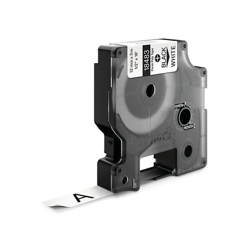 DYMO Genuine Rhino Industrial Labels-Permanent Polyester 12mm, Black on White.Fo - LX2001 - Homewares, Outdoor, Phone Accessories, Cases, Speakers, Headphones + More -