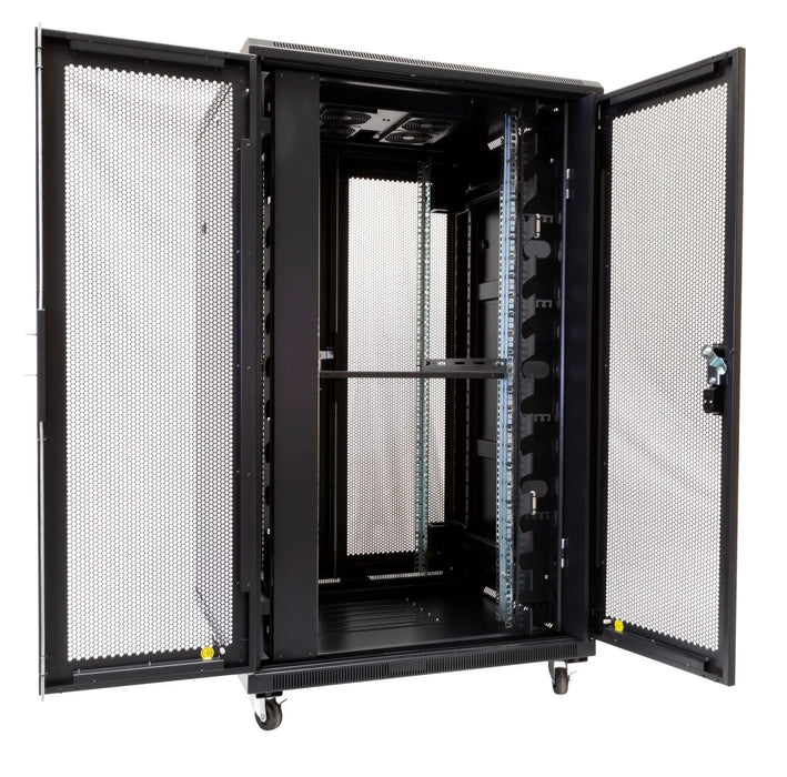 DYNAMIX 27RU Server Cabinet 1000mm Deep (800 x 1000 x 1410mm) Includes 1x Fixed - LX2001 - Homewares, Outdoor, Phone Accessories, Cases, Speakers, Headphones + More -