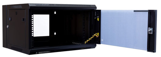 DYNAMIX LITE 6RU Swing Wall Mount Cabinet. Right hand mounted. The LITE version