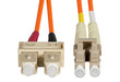 DYNAMIX 15M 62.5u LC/SC OM1 Fibre Lead (Duplex, Multimode) Orange LSZH Jacket - LX2001 - Homewares, Outdoor, Phone Accessories, Cases, Speakers, Headphones + More -