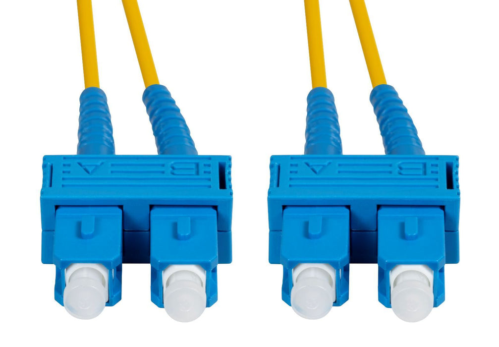 0.5M 9u SC/SC Duplex Single Mode G657A1 Bend Insensitive Fibre Lead Yellow