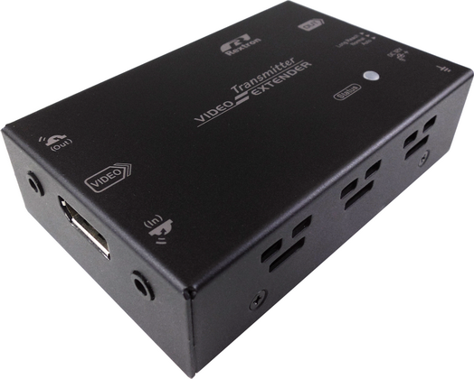 REXTRON 4K DisplayPort Video Extender Over Network Cable. Supports Bi-Directiona