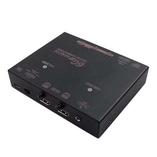 REXTRON 4K HDMI Audio Embedder / Audio Extractor (2 in 1). Allows Users to Mix &