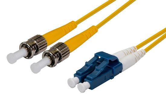 DYNAMIX 3M 9u LC/ST Duplex Single Mode G657A1 Bend Insensitive Fibre L ...