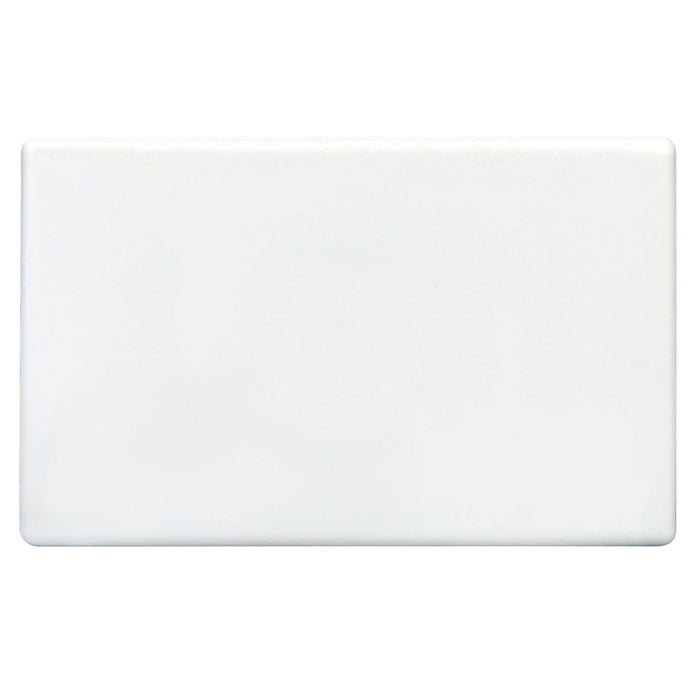 TRADESAVE Blank Plate. Accepts all Tradesave Mechanisms. Moulded in flame Resist