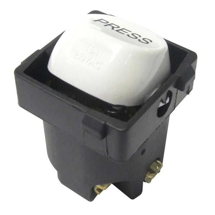 TRADESAVE 10A Momentary Press Mechanism. Suits all Tradesave Plates. - LX2001 - Homewares, Outdoor, Phone Accessories, Cases, Speakers, Headphones + More -