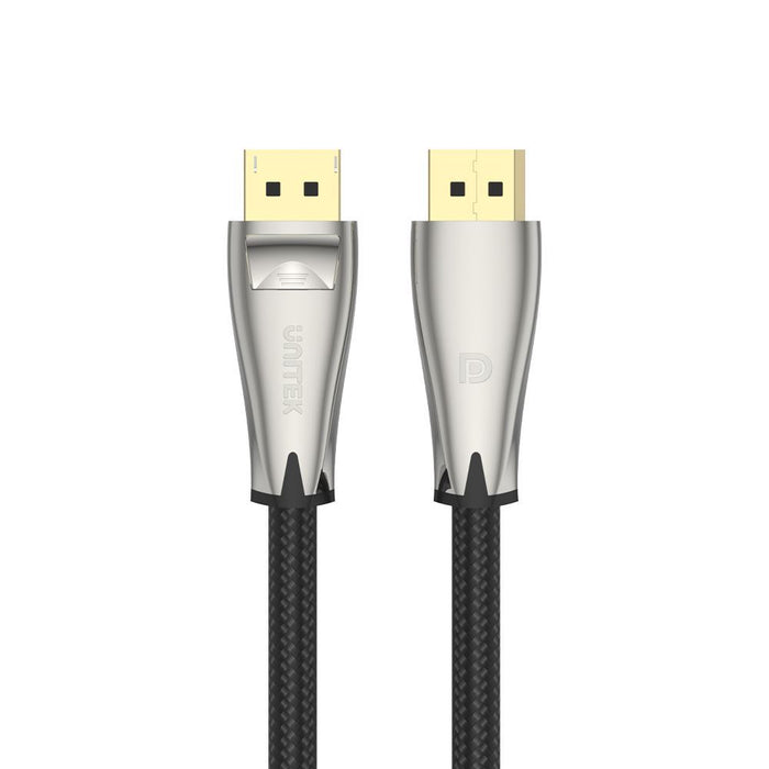 UNITEK 2m DisplayPort V1.4 Cable. (FUHD) Supports up to 8K. Max. Res 7680x4320@6