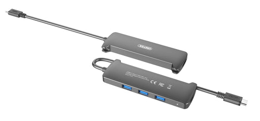 UNITEK USB 3.1 4-in-1 Multi-Port Hub with USB-C Connector. Includes 3x USB-A Por