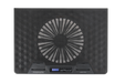VERTUX Gaming Portable Height Adjustable RGB LED Cooling Pad with Fan Speed Cont