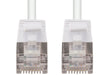 DYNAMIX 0.25m Cat6A S/FTP White Ultra-Slim Shielded 10G Patch Lead (34AWG) with - LX2001 - Homewares, Outdoor, Phone Accessories, Cases, Speakers, Headphones + More -