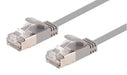DYNAMIX 3m Cat6A S/FTP Grey Ultra-Slim Shielded 10G Patch Lead (34AWG) with RJ45 - LX2001 - Homewares, Outdoor, Phone Accessories, Cases, Speakers, Headphones + More -