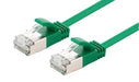 DYNAMIX 1m Cat6A S/FTP Green Ultra-Slim Shielded 10G Patch Lead (34AWG) with RJ4 - LX2001 - Homewares, Outdoor, Phone Accessories, Cases, Speakers, Headphones + More -
