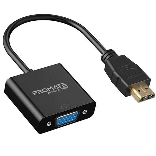 PROMATE HDMI (Male) to VGA (Female) Display Adaptor Kit. Supports up to 1920x108 - LX2001 - Homewares, Outdoor, Phone Accessories, Cases, Speakers, Headphones + More -