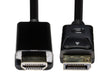 DYNAMIX 1m DisplayPort 1.2 to HDMI 1.4 Monitor cable. Max Max Res: 4K@30Hz