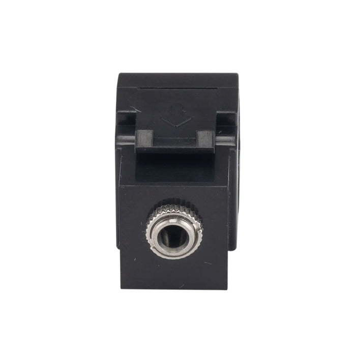 DYNAMIX Keystone Stereo Socket for HWS range. Black Colour - LX2001 - Homewares, Outdoor, Phone Accessories, Cases, Speakers, Headphones + More -