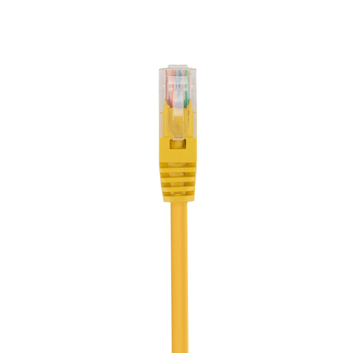 DYNAMIX 2m Cat5e Yellow UTP Patch Lead (T568A Specification) 100MHz 24AWG Slimli - LX2001 - Homewares, Outdoor, Phone Accessories, Cases, Speakers, Headphones + More -