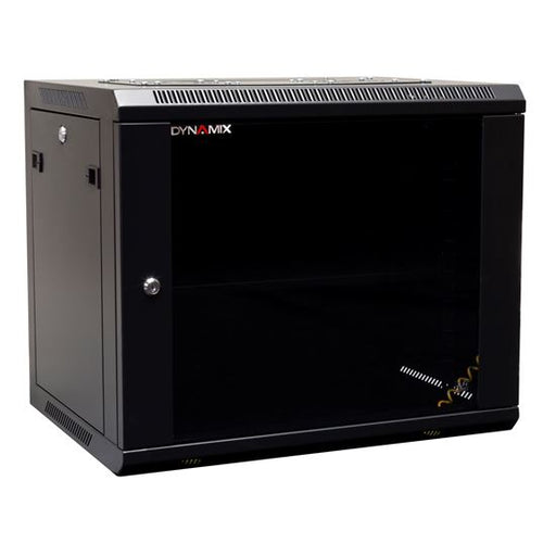 DYNAMIX 9RU Wall Mount Cabinet 450mm Deep (600 x 450 x 501mm). Includes 1x Fixed