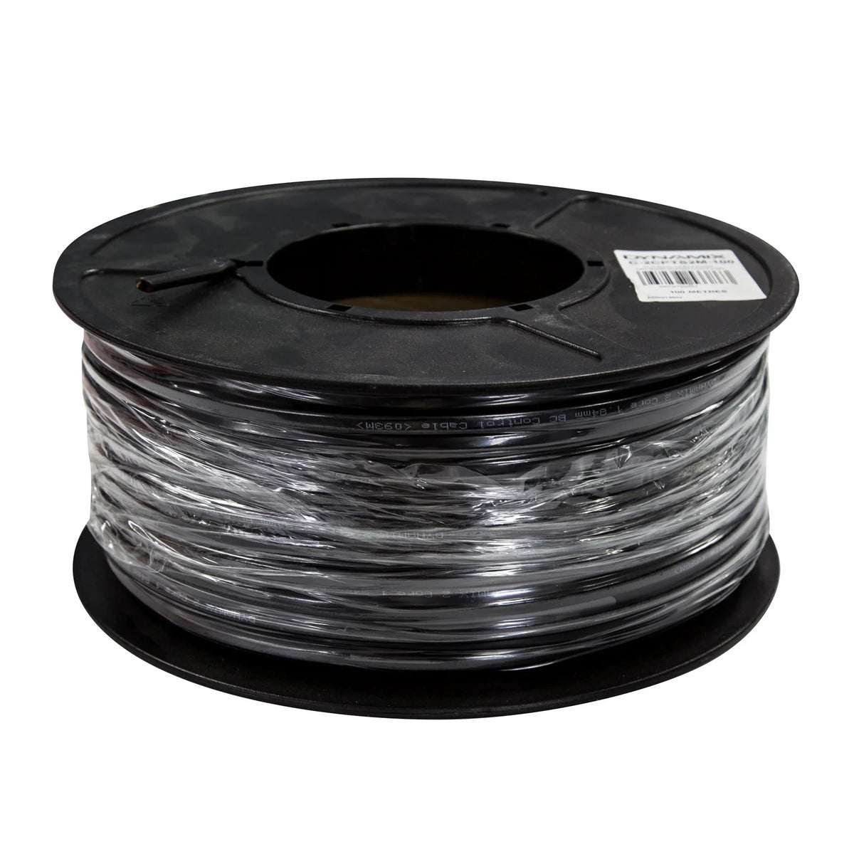 DYNAMIX 100m 2C 1.84mm Bare Copper Twin Sheath Stranded Control Cable ...