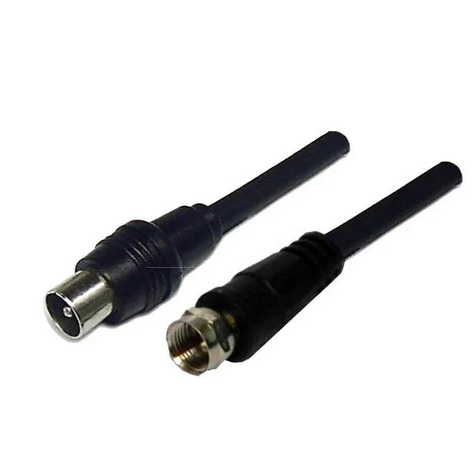DYNAMIX 3m RF PAL Male to F-Type Male Coaxial Cable - LX2001 - Homewares, Outdoor, Phone Accessories, Cases, Speakers, Headphones + More -