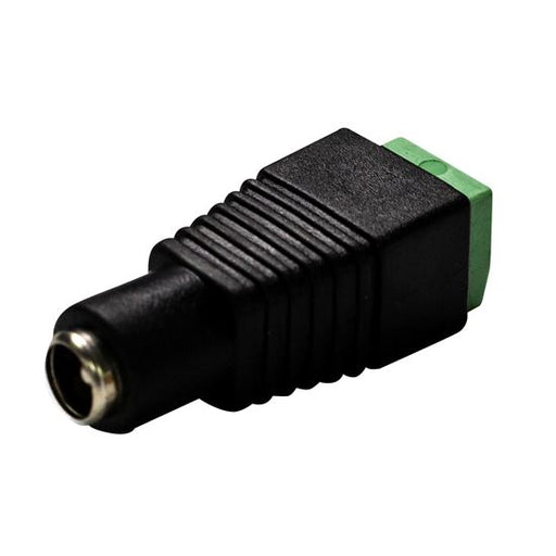 DYNAMIX DC Jack Female Adaptor. Polarity Marked on Connector. 2.1mm Female