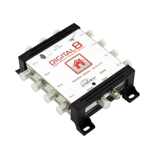 STARVIEW Digital 8-Way Multi-switch Distribution Amplifier. Supports Satellite & - LX2001 - Homewares, Outdoor, Phone Accessories, Cases, Speakers, Headphones + More -
