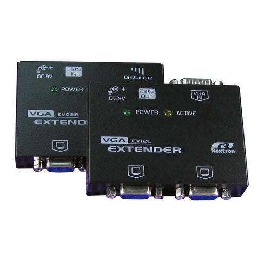 REXTRON Video Extender. Allows VGA signal to be extended up to 150m using Cat5 U - LX2001 - Homewares, Outdoor, Phone Accessories, Cases, Speakers, Headphones + More -