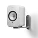 KEF LSX Wall Bracket Silver Aluminium Construction 40 Degree Downward Tilt, 90 D - LX2001 - Homewares, Outdoor, Phone Accessories, Cases, Speakers, Headphones + More -