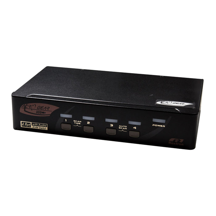 REXTRON 1-4 Automatic VGA/USB KVM Switch. Share 1x USB Keyboard/Mouse & VGA Vide