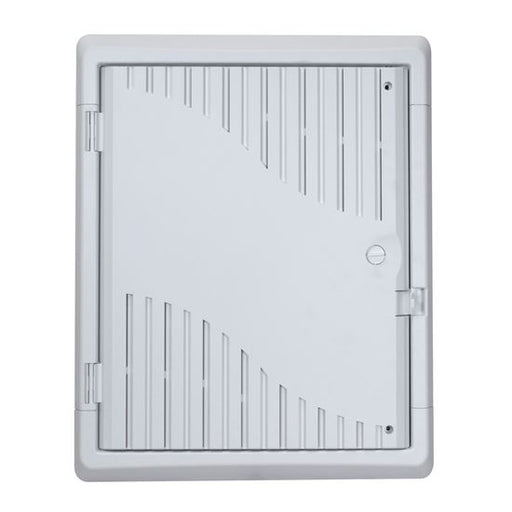 DYNAMIX 18" Recessed Plastic Network Enclosure WiFi Ready Slim Vented Lid
