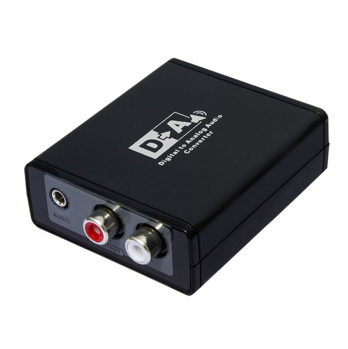 LENKENG Digital to Analogue Audio Converter. Digital TosLink to Analogue Stereo