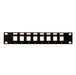DYNAMIX 10'' 8 Port Unloaded Keystone Jack Patch Panel for 10'' Cabinet R10 seri - LX2001 - Homewares, Outdoor, Phone Accessories, Cases, Speakers, Headphones + More -