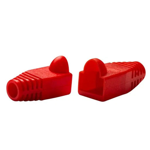 DYNAMIX RED RJ45 Strain Relief Boot (6.0mm Outside Diameter). 20pk bag. - LX2001 - Homewares, Outdoor, Phone Accessories, Cases, Speakers, Headphones + More -