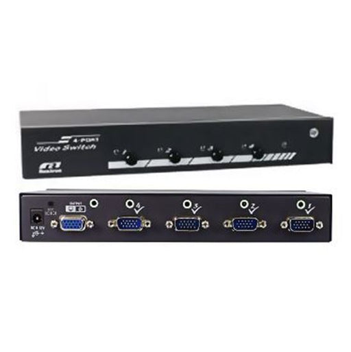 REXTRON 4 port VGA Switch with Audio & Serial Control **Remote Control Optional
