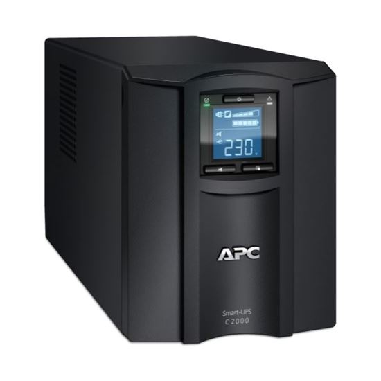 APC Smart-UPS 2000VA (1300W) Tower. 230V Input/Output. 6x IEC C13 Outlets. With