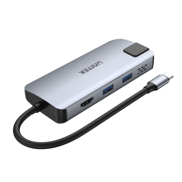 UNITEK 5-In-1 USB Mulit-Port Hub with USB-C Connector. Includes 100W PD, 4K HDMI