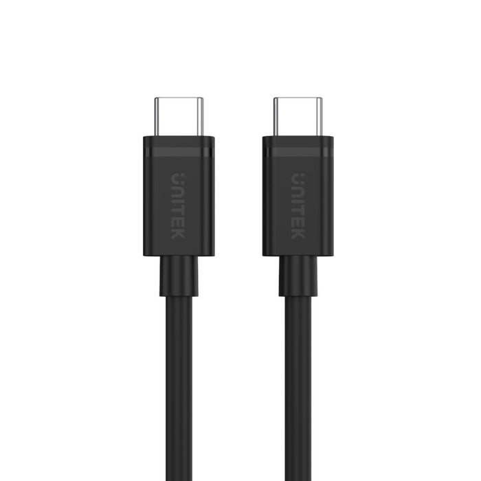 UNITEK 1m USB 3.1 USB-C Male to USB-C Male Cable. Supports up to 60W Power Deliv